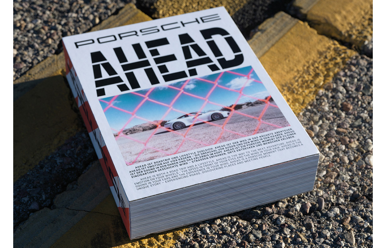 PORSCHE AHEAD ロードブック #01 AHEAD Coffee Table Book : Suncoast Porsche Parts & Accessories